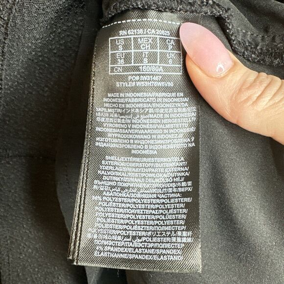 Guess Sheer Mesh Top S Y2K Goth Grunge Peplum Black Textured Shirt - Picture 13 of 15